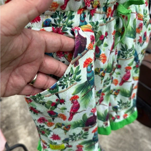 American Girl Doll LEA'S tropical Romper pjs PAJAMAS Size Xl (18-20) - Picture 9 of 9